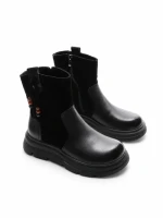 Ghete Dama din piele naturala 99312 BLACK | ADVANCER