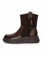 Ghete Dama din piele naturala 99312 BROWN | ADVANCER