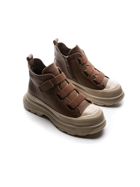 Ghete Dama din piele naturala 66082 BROWN | ADVANCER