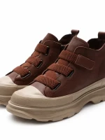 Ghete Dama din piele naturala 66082 BROWN | ADVANCER