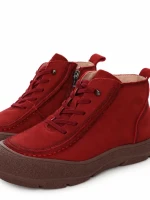 Ghete Dama din piele naturala 9517 RED | ADVANCER