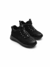 Ghete Dama din piele naturala A007 BLACK | ADVANCER
