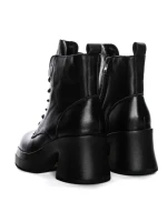 Ghete Dama din piele naturala M5307 BLACK | ADVANCER