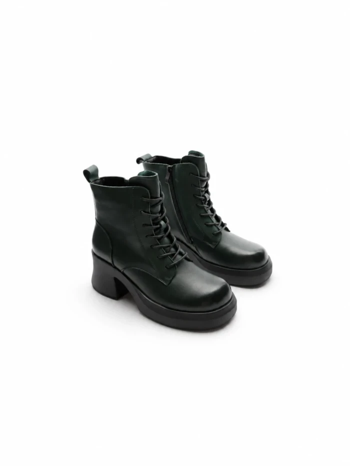 Ghete Dama din piele naturala M5307 GREEN | ADVANCER