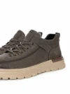 Ghete Barbati din piele naturala R028-1 GREY | ADVANCER