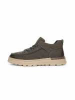 Ghete Barbati din piele naturala R028-1 GREY | ADVANCER