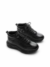 Ghete Barbati din piele naturala 35600 BLACK | ADVANCER