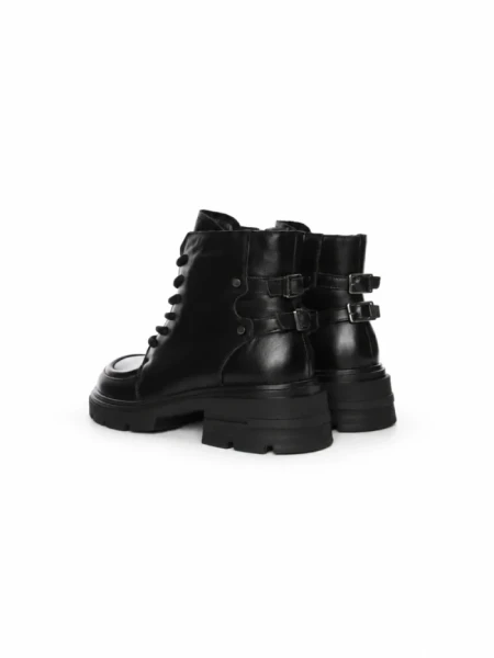 Ghete Dama din piele naturala M5808-2 BLACK | ADVANCER