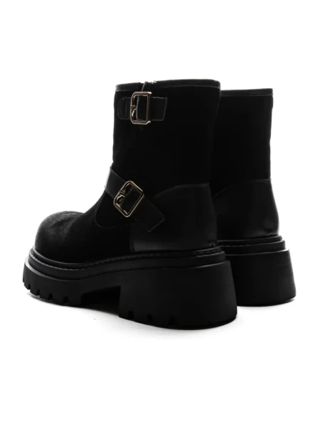 Ghete Dama din piele naturala 2810-2 BLACK | ADVANCER