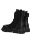 Ghete Dama din piele naturala 2202-1 BLACK | ADVANCER
