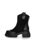 Ghete Dama din piele naturala 2202-1 BLACK | ADVANCER
