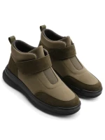 Ghete Barbati din piele naturala CM610 GREEN | ADVANCER