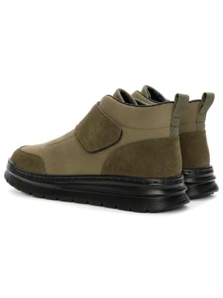 Ghete Barbati din piele naturala CM610 GREEN | ADVANCER