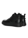 Ghete Dama din piele naturala 2586M BLACK | ADVANCER