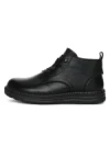 Ghete Dama din piele naturala 2586M BLACK | ADVANCER