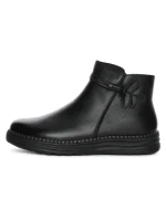 Ghete Dama din piele naturala 2587 BLACK | ADVANCER