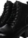 Ghete Dama din piele naturala 3007 BLACK | ADVANCER