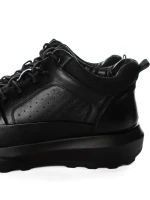 Ghete Barbati din piele naturala 37318 BLACK | ADVANCER