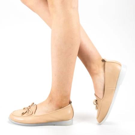 Pantofi Casual Dama C29-01 Apricot » meishop.life