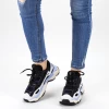 Pantofi Sport Dama cu Platforma CJL13 Black Mei