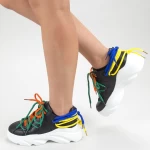 Pantofi Sport Dama 9033 PSD Black Sport Fashion