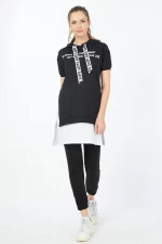 Compleu Dama 8808 LOVE Negru Adrom