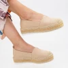Pantofi Casual Dama cu Platforma FS7 Beige Mei